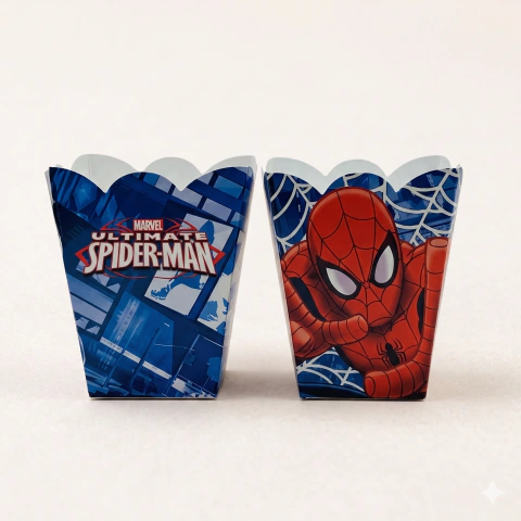 Pop Corn Spiderman x6