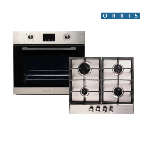 Combo Orbis Horno Electrico Hb9aco Anafe A Gas 724az3 60cm