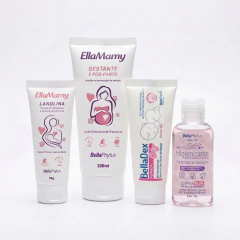 Kit Gestante e Bebê BellaPhytus – EllaMamy Lanolina 50g + Loção Gestante 100ml + BellaDex Baby Pomada + Gel Higienizante - comprar online