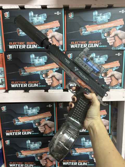 Pistola De Agua Eléctrica Automática Recargable Alta Calidad - comprar online