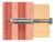 Tarugo Universal Fischer Sx 6 Mm Para Ladrillo Hueco, Caja De 100 Unidades - comprar online