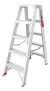 Escalera Aluminio Plegable 2 X 5 Escalones 1,20mt en internet