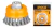 Grata Copa De Metal Trenzado M14 100mm/4puLG Ingco Wb21001 Color Amarillo