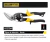 Tijera Aviación Corta Chapa Crossmaster 254 Mm Recta - comprar online