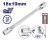Llave Pipa Estriada Articulada Doble Boca 18-19mm Automotor Plateado