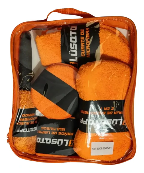 Paño De Microfibra Esponja Detailing Limpieza X 9 Unidades