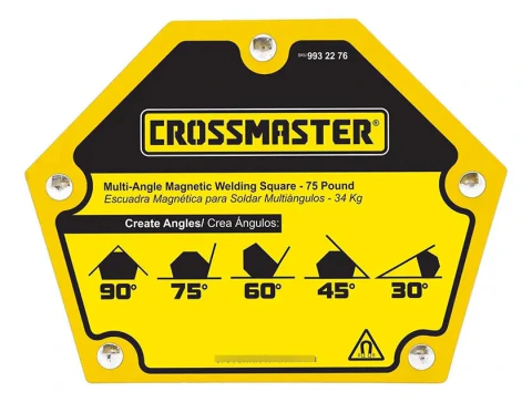 Escuadra Magnetica Crossmaster Para Soldar 34 Kg Multiangulo