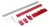 Escuadra Posicionador Herrajes Guiller Acero Inoxidable Lp-01 Rojo