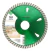 Disco Aliafor Turbo Diamantado 4,5 Trf 115 Mm Porcelanato Verde