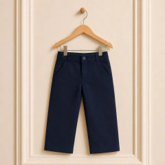 Calça Alfaiataria Linho Marinho