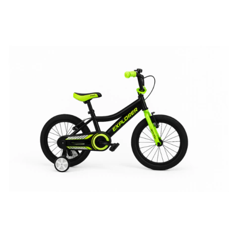 Bicicleta Infantil Enrique Indigo R16 Negro/Verde
