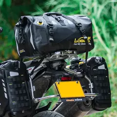 Bolso Estanco Trasero - Pvc Cierre Magnético Reflectivo - Motolocura