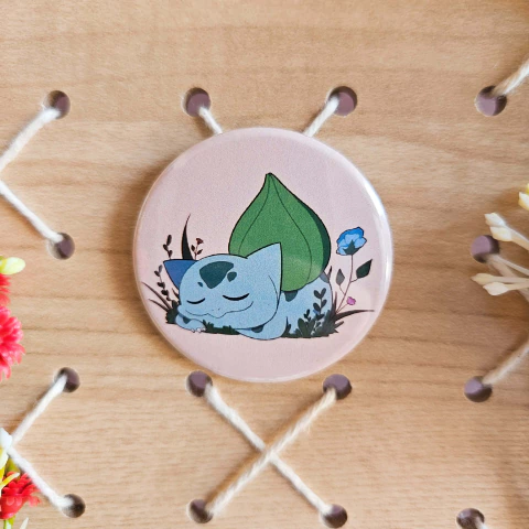 Bulbasaur (Pokémon) Badge – For Collection and Decoration - buy online