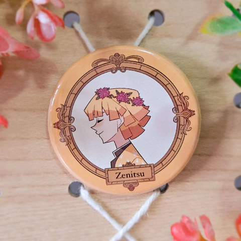 Zenitsu (Demon Slayer) Badge – For Collection and Decoration - buy online