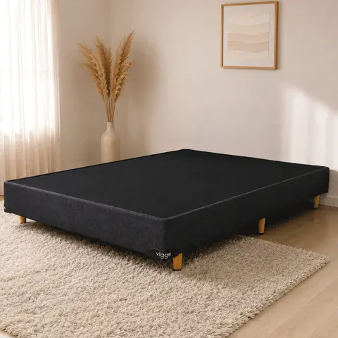 Base Sommier Viggo 130x190cm Patas Madera