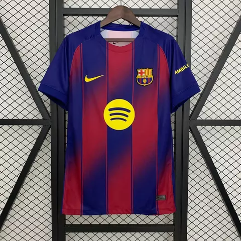 Camisa Barcelona Home 2025/26 Nike Torcedor Masculina Lançamento - comprar online