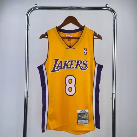Regata Mitchell & Ness Los Angeles Lakers 1999-00 Dourada - comprar online