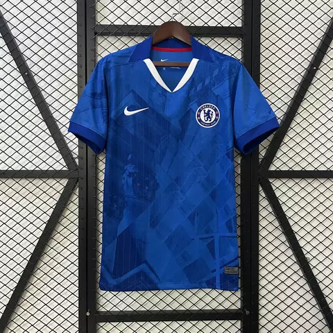 Camisa Chelsea Home 2025/26 Torcedor Masculina Lançamento - comprar online