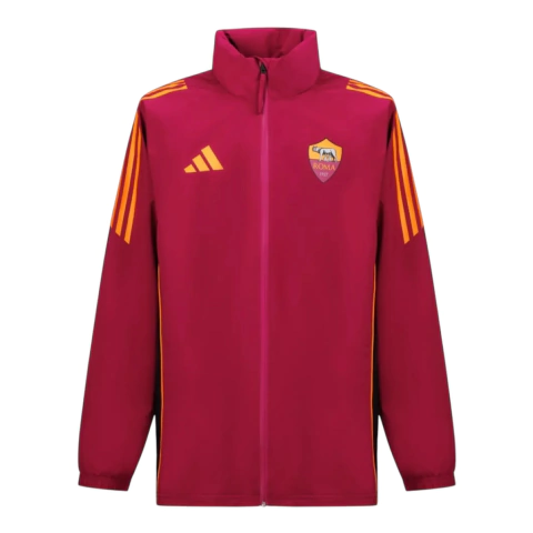 Jaqueta Corta-Vento Roma 25/26 - Masculina Adidas - Vermelha