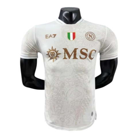 Camisa Napoli II 25/26 - Jogador EA7 Masculina - Branca