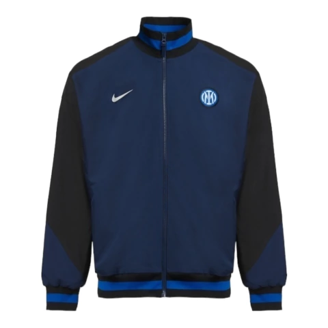 Jaqueta Corta-Vento Inter de Milão 24/25 - Masculina Nike - Azul e preta