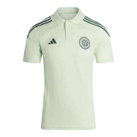 Camisa Polo Celtic Treino 25/26 - Torcedor Adidas Masculina - Verde