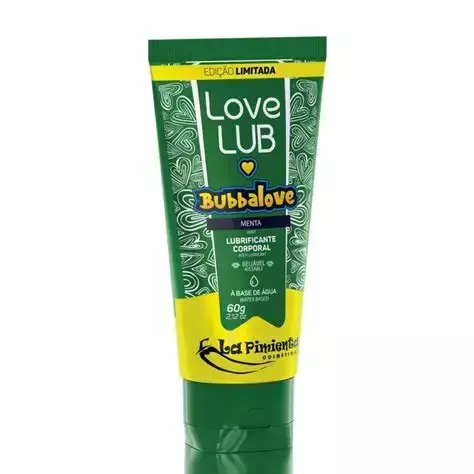Lubrificante Íntimo Love Lub Bubbalove 60g La Pimienta