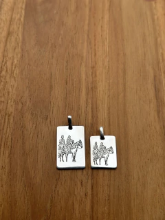 Pingente retangular - comprar online