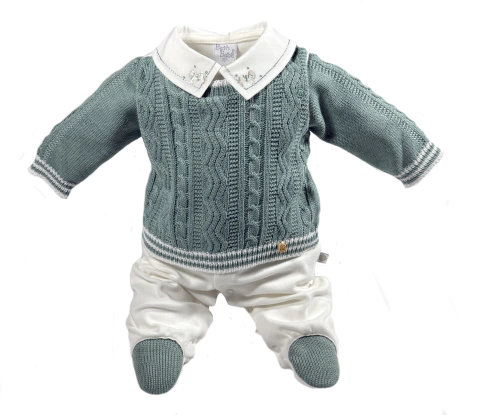 Macacao tricot Francisco da Beth Bebe