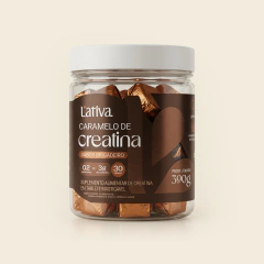 CREATINA DE CARAMELO SABOR BRIGADEIRO - 60 unidades