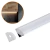 Perfil Sobrepor De Canto P/ 1 Fita Led Alumínio Iluminação 200cm Branco