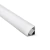 Imagem do Perfil Sobrepor De Canto P/ 1 Fita Led Alumínio Iluminação 200cm Branco