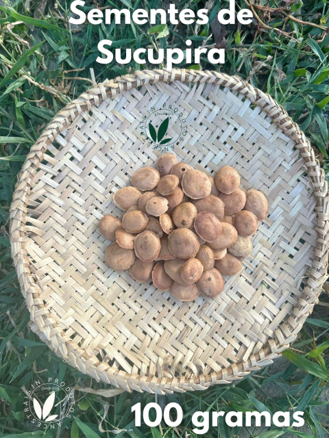 Sementes de Sucupira 100g– Poder Ancestral da Floresta