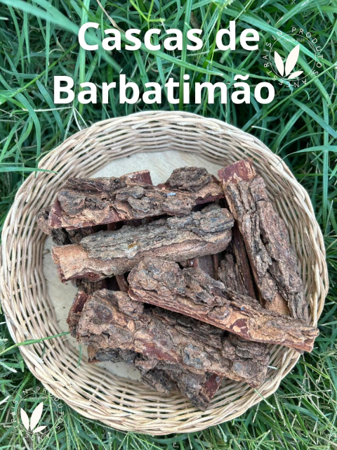 Cascas de Barbatimão 100g – JN Produtos Ancestrais