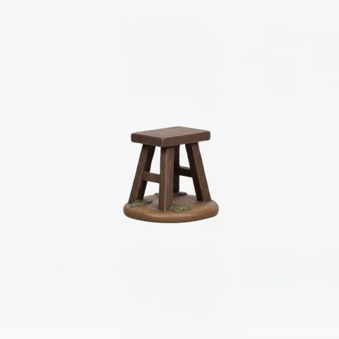 Banco de madeira c/ base - comprar online