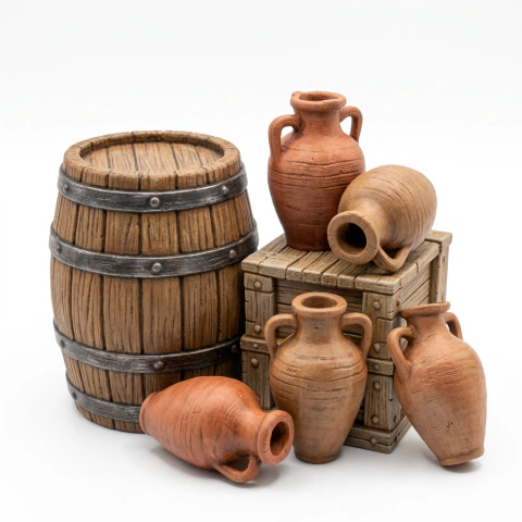 Barril Com Anforas