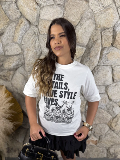 T-SHIRT ALGODÃO STYLE