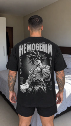 Camiseta Oversized Hemogenim Goku Preta – Ref. 4663