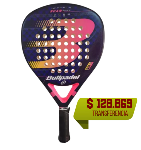 Pala Bullpadel Scan Attack - comprar online
