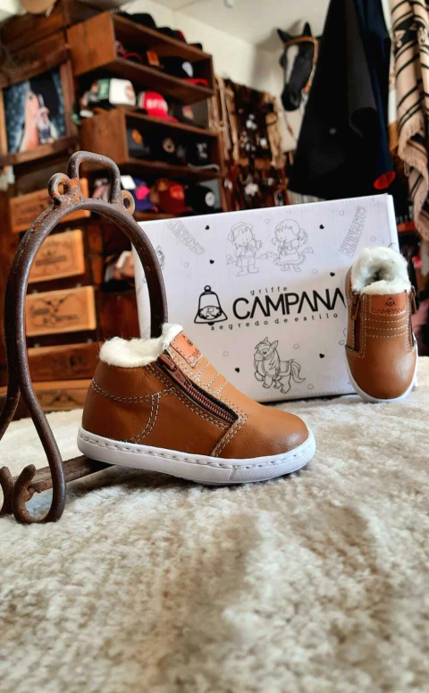 Botina infantil com lã - comprar online