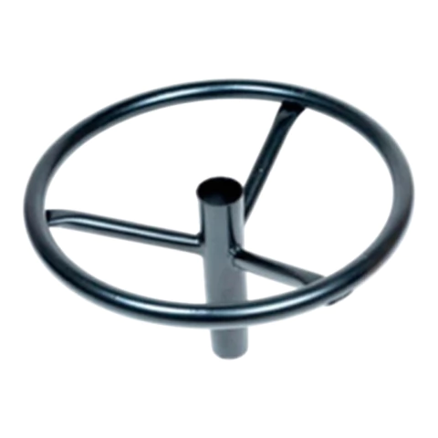 Aro Apoyapiés Para Sillas Altas Cajeras Eleva 20cm Color Negro - comprar online