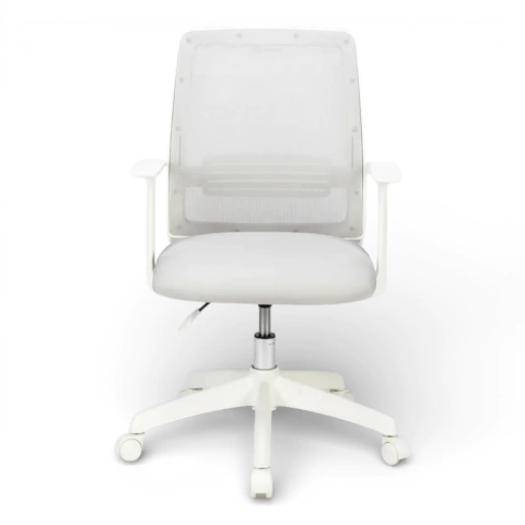 Silla Ergonómica Mint White Edition Apoyabrazos