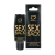 Gel anestésico refrescante Sex Back 15g em embalagem preta com texto dourado
