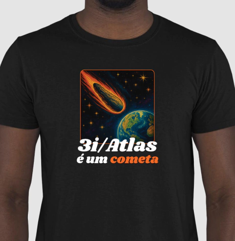 3i/Atlas é um Cometa - Ilustração | Camiseta Padrão