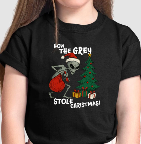 How The Grey Stole Christmas | Camiseta Infantil