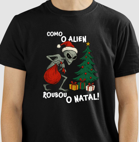 Como o Alien Roubou o Natal | Camiseta Padrão