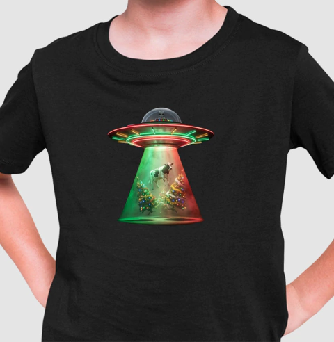 Um Natal de Outro Mundo | Camiseta Infantil