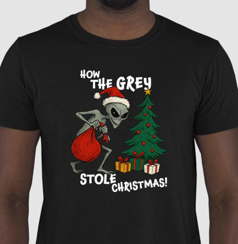 How The Grey Stole Christmas | Camiseta Padrão