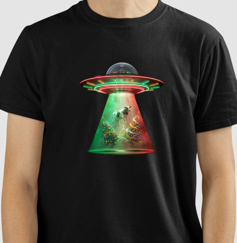 Um Natal de Outro Mundo | Camiseta Padrão