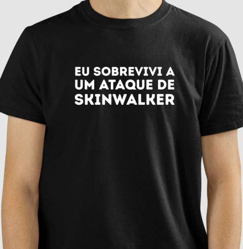 Eu sobrevivi a um ataque de Skinwalker | Camiseta Padrão
